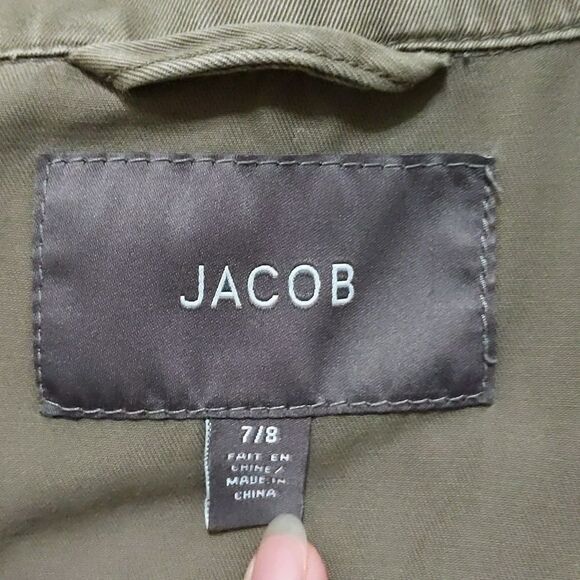 JACOB Utility Jacket Size 7/8 (Small) - Picture 2 of 6